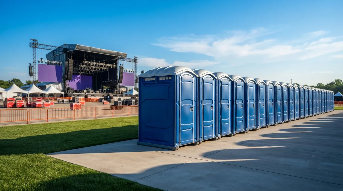 Concert Restroom Rental in Lansing, MI
