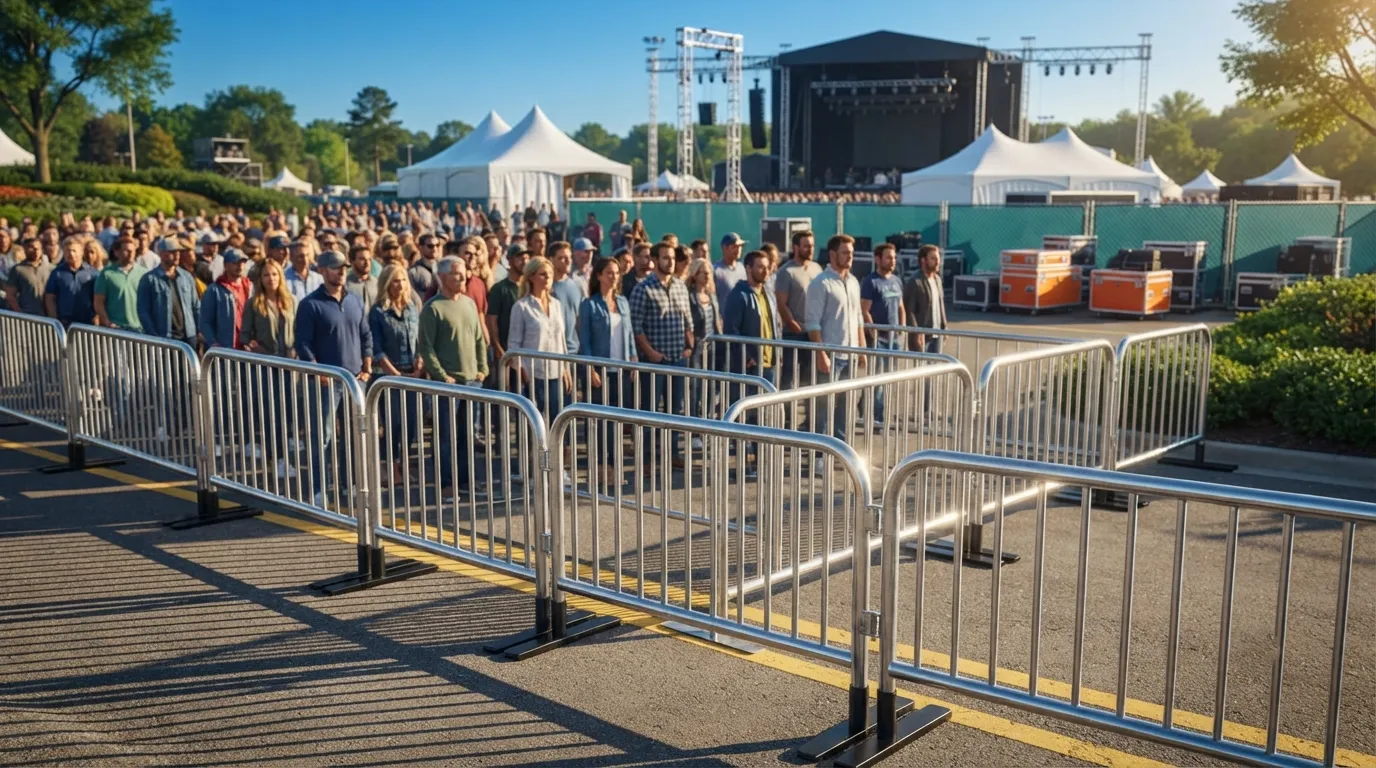 Crowd Control Barrier Rental in Lansing, MI
