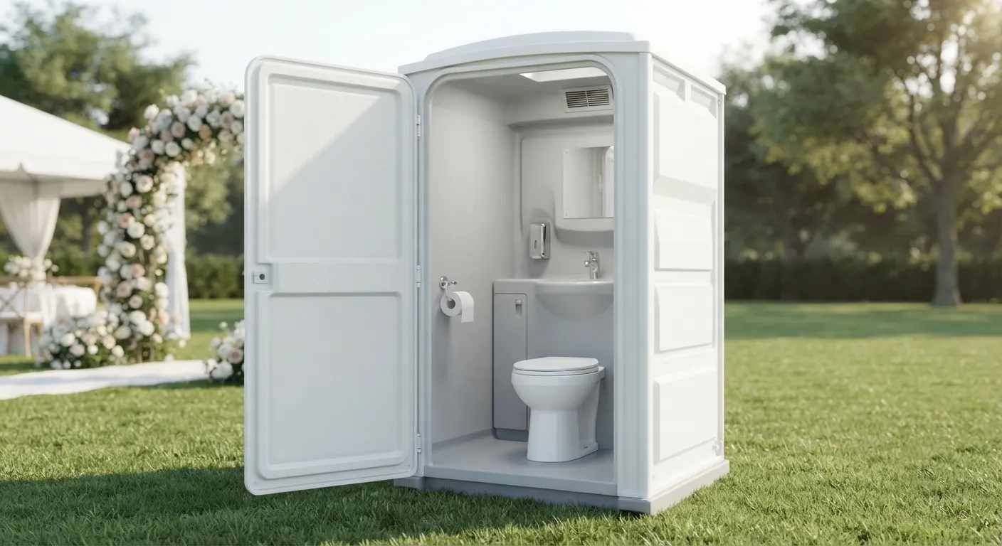 Deluxe Flushable Porta Potty in Lansing, MI