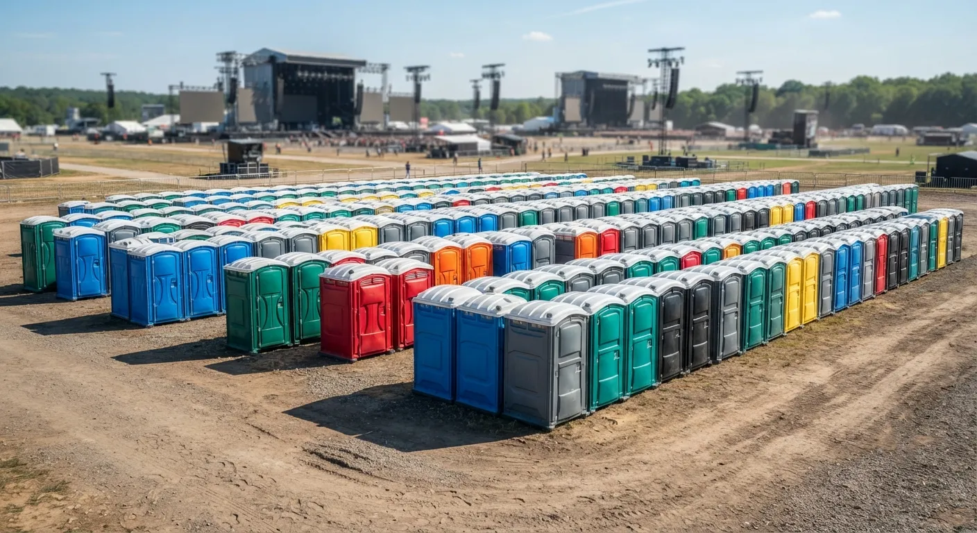 Festival Restroom Rental in Lansing, MI